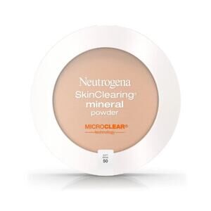 Lot of 2 Neutrogena SkinClearing Mineral Powder 50 Soft Beige 0.38Oz